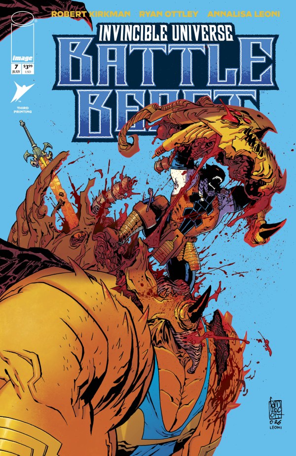 Invincible Universe: Battle Beast #7 3rd Printing Giuseppe Camuncoli