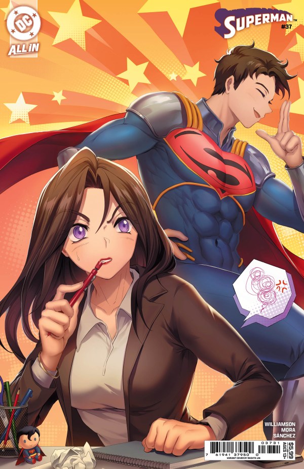 Superman #37 Cover C Rachta Lin Variant