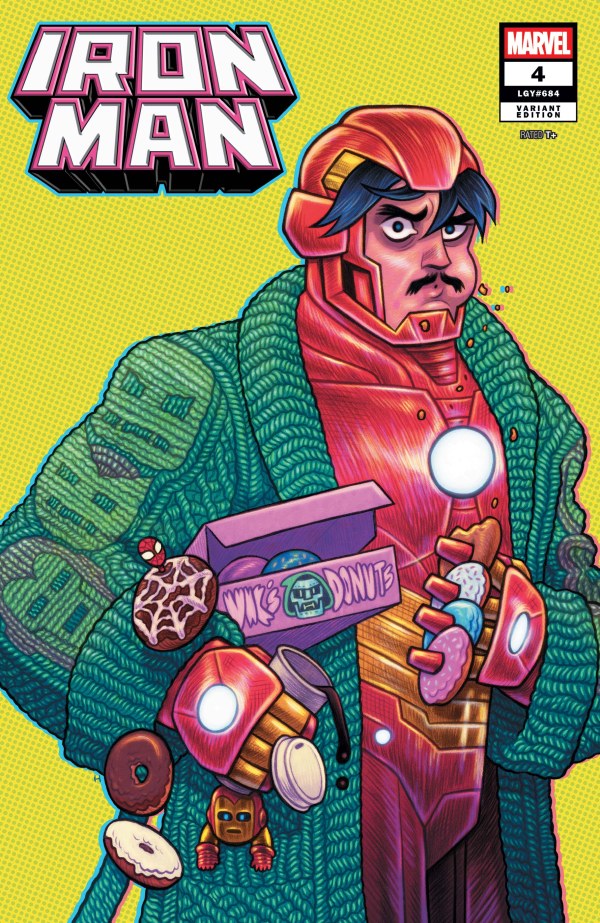 Iron Man #4 Dan Hipp Variant