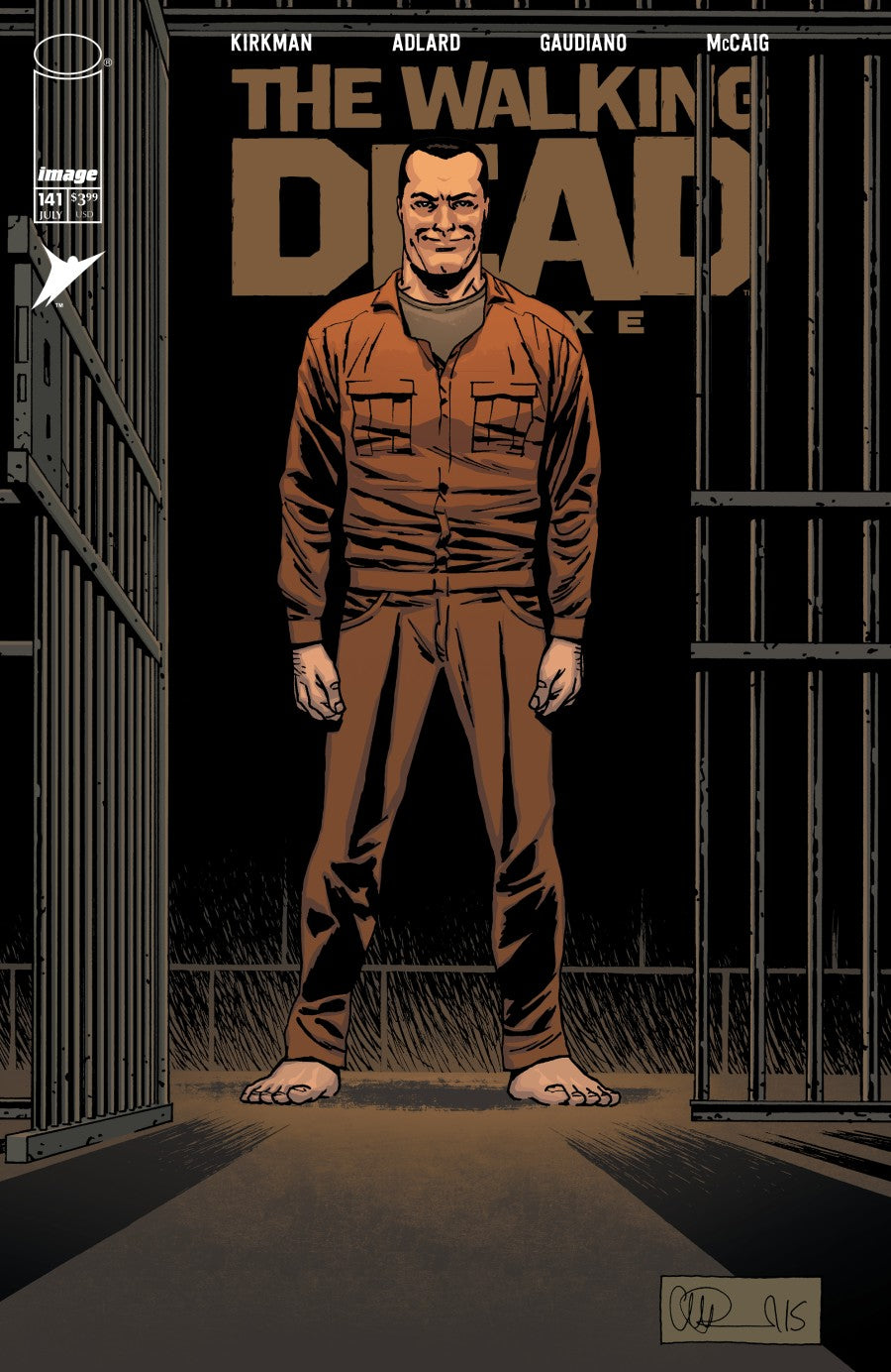 The Walking Dead Deluxe #141 Cover B Charlie Adlard Variant