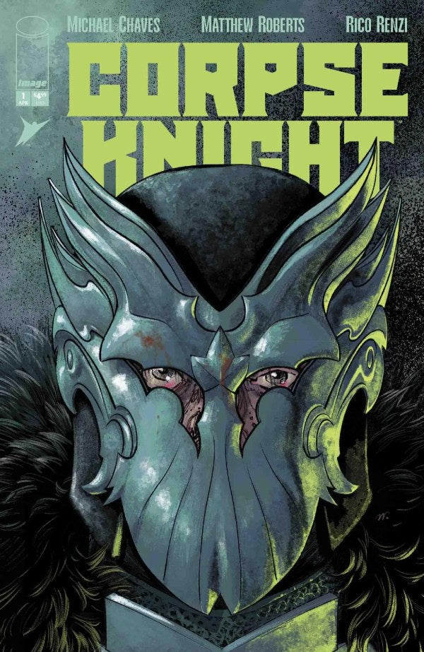 Corpse Knight #1 Cover G Matthew Roberts Die-Cut Variant