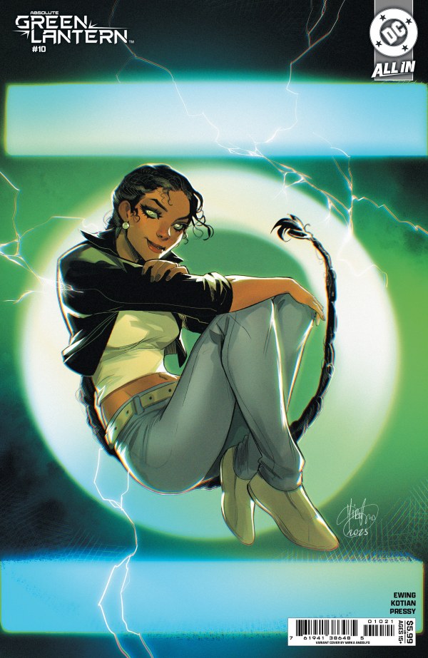 Absolute Green Lantern #10 Cover B Mirka Andolfo Variant