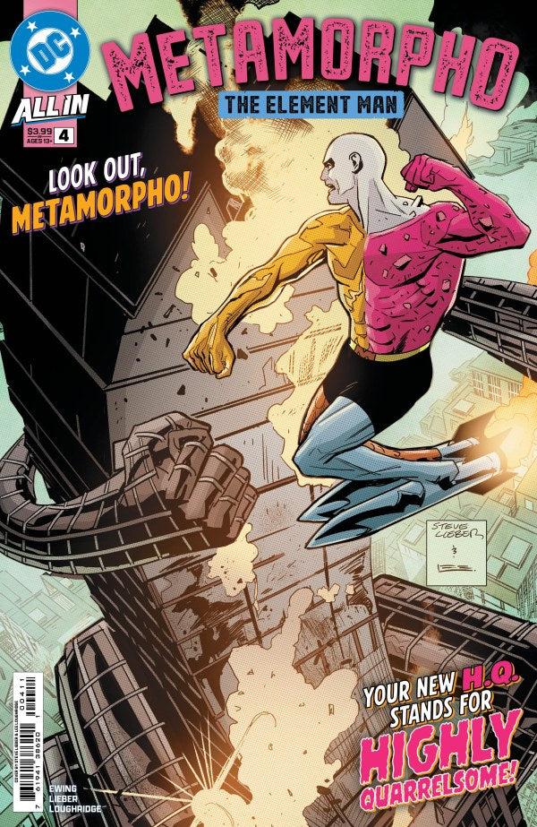 Metamorpho: The Element Man #4