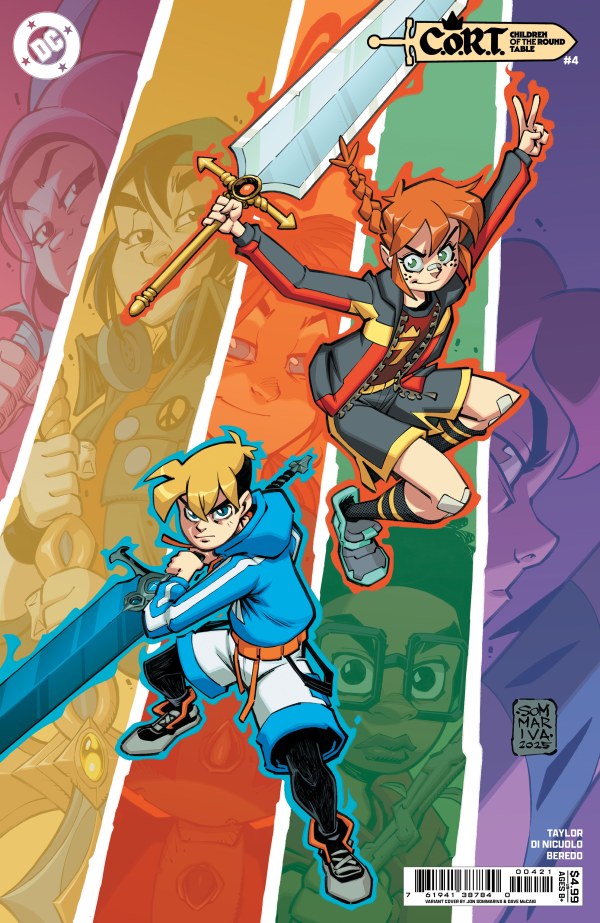 C.O.R.T.: Children of the Round Table #4 Cover B Jon Sommariva Variant