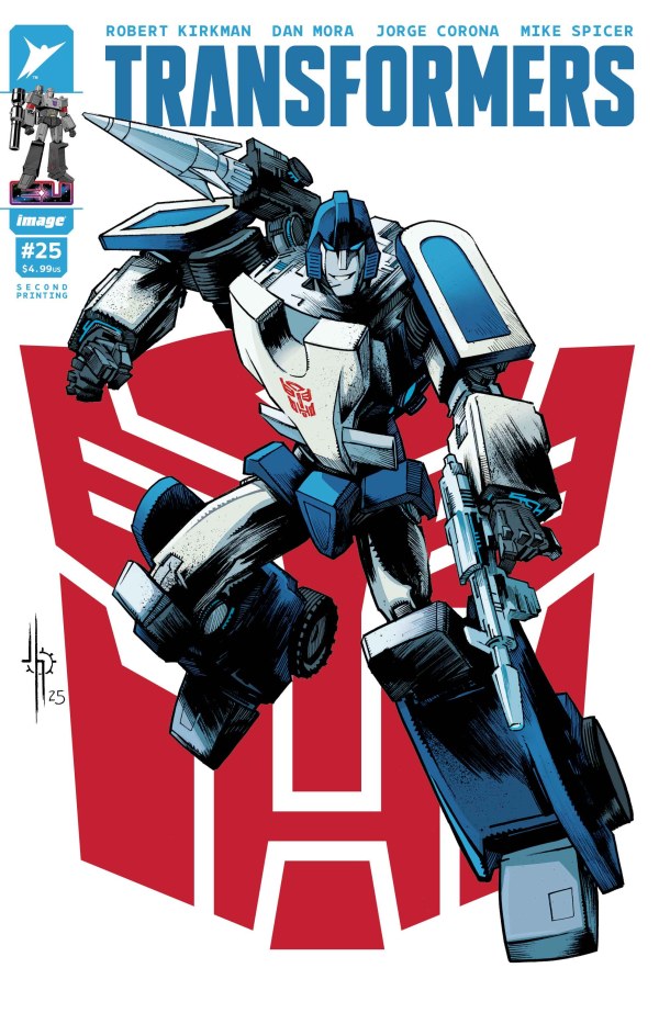 Transformers #25 2nd Printing Jason Howard Mirage