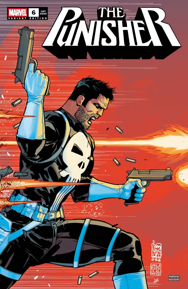 Punisher #6 Giuseppe Camuncoli Connecting Variant