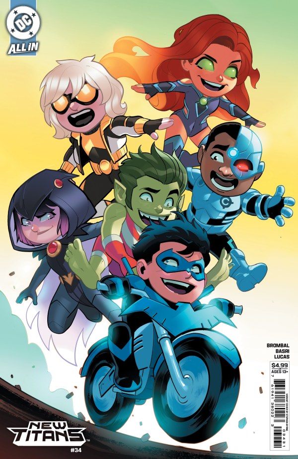 New Titans #34 Cover C Stephen Byrne Variant