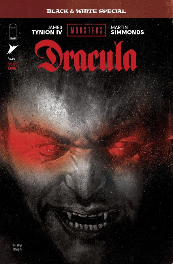 Universal Monsters: Dracula Black & White Special #1 cvr A by Martin Simmonds