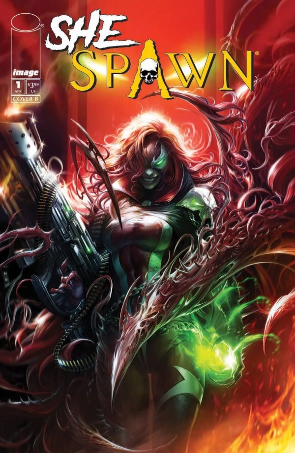 She-Spawn #1 Cover B Francesco Mattina Variant