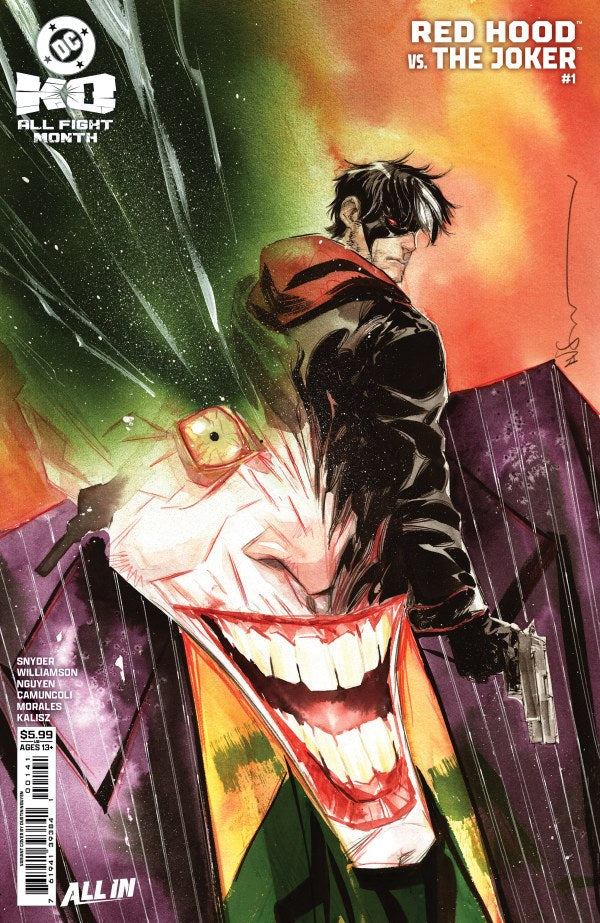 DC K.O.: The Joker vs. Red Hood #1 Cover B Dustin Nguyen Variant