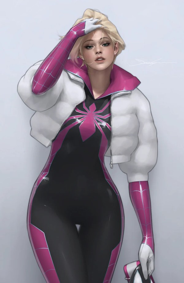 All-New Spider-Gwen: Ghost-Spider #1 Big Time Collectibles FanExpo Chicago 2025 JeeHyung Lee Virgin Variant