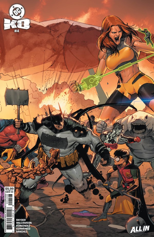 DC K.O. #4 2nd Printing Javier Fernández Connecting