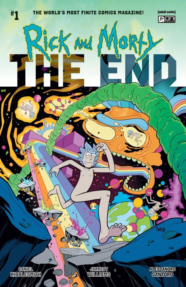Rick and Morty: The End #1 cvr A by Dave Bardin