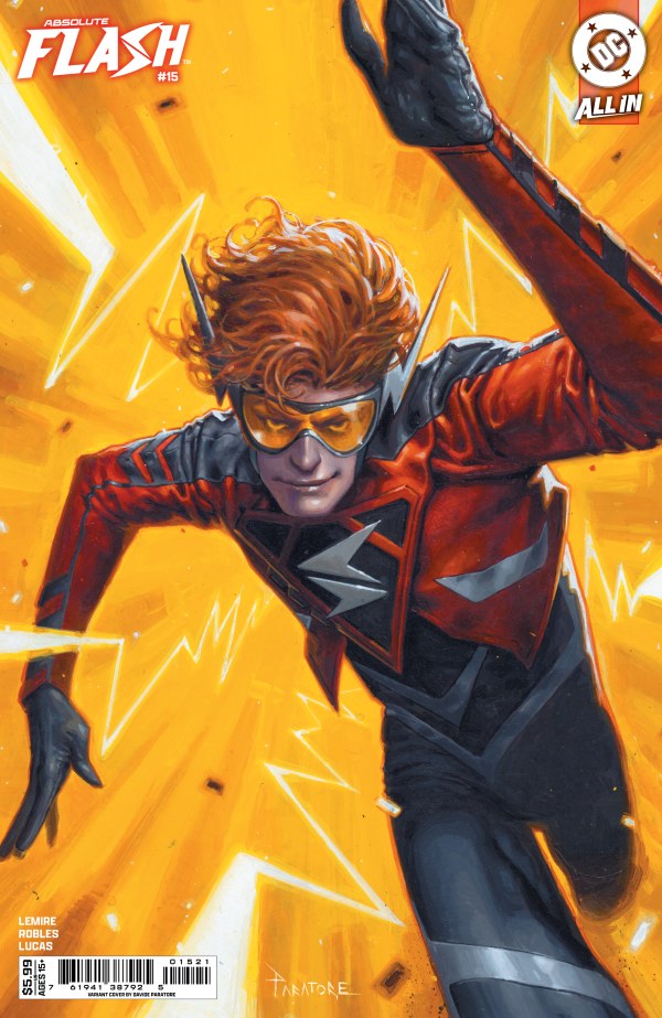 Absolute Flash #15 Cover B Davide Paratore Variant