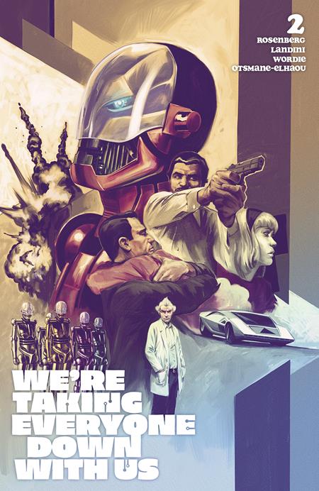 We're Taking Everyone Down with Us #2 Cover C Stefano Landini Variant