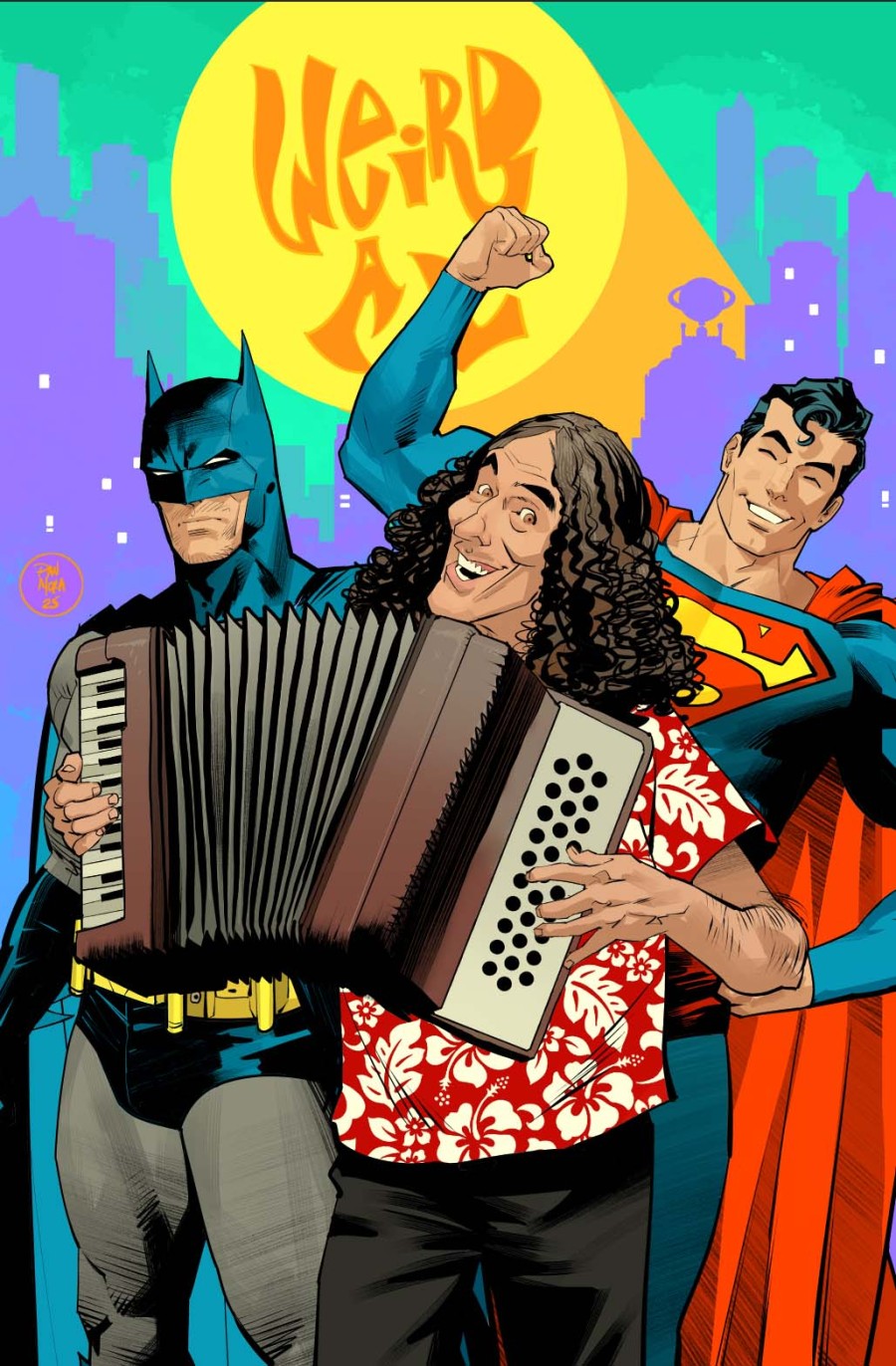 Batman / Superman: World's Finest #50 Cover G Dan Mora Weird Al Yankovic Cameo Variant