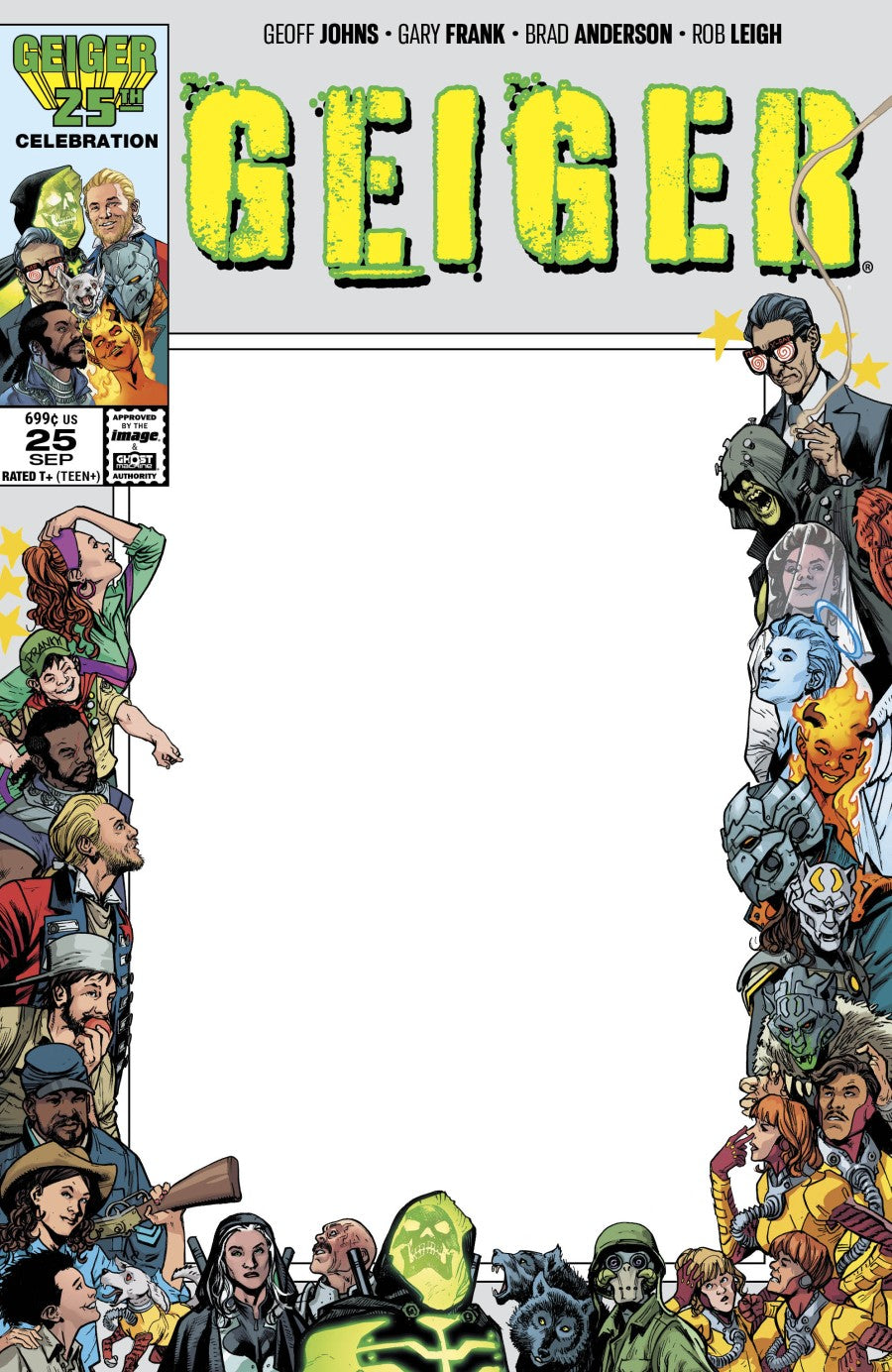Geiger #25 Cover E Blank Variant