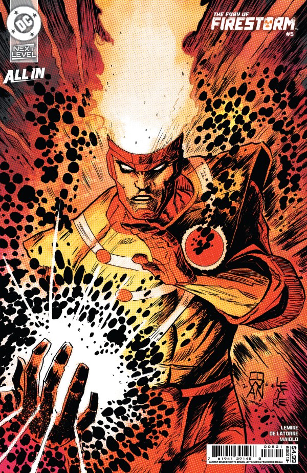 The Fury of Firestorm #5 Cover B Denys Cowan Variant