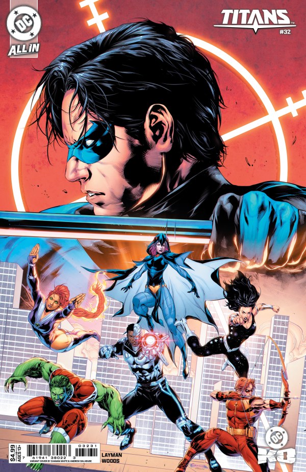 Titans #32 Cover C Caanan White Variant