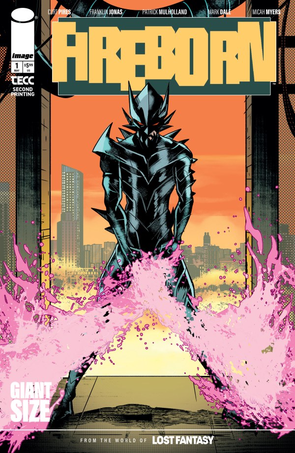 Fireborn #1 2nd Printing Patrick Mulholland Absolute Batman Homage Foil