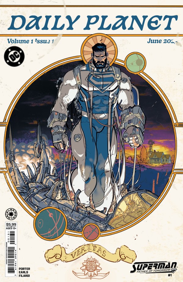 Superman: Father of Tomorrow #1 Cover C Riley Rossmo Variant