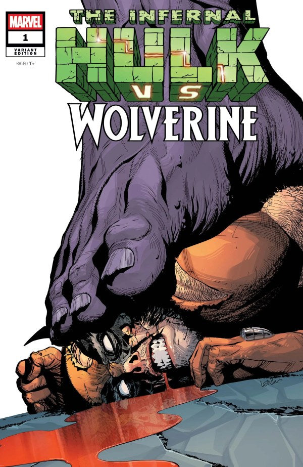 Infernal Hulk vs. Wolverine #1 Leinil Francis Yu Variant