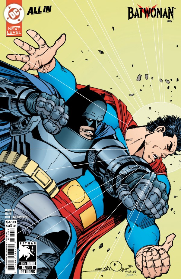 Batwoman #6 Cover E Walt Simonson Dark Knight Returns 40th Anniversary Variant