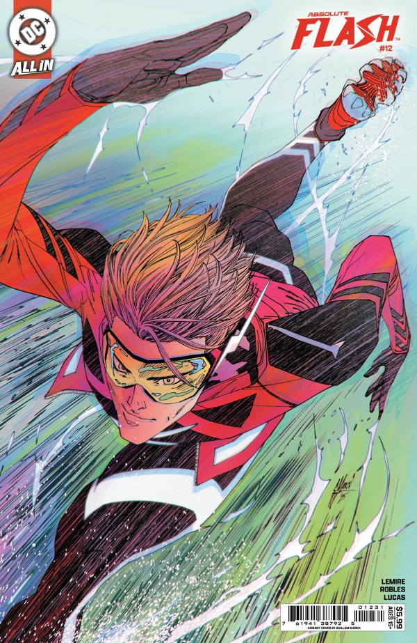 Absolute Flash #12 Cover C Guillem March Variant