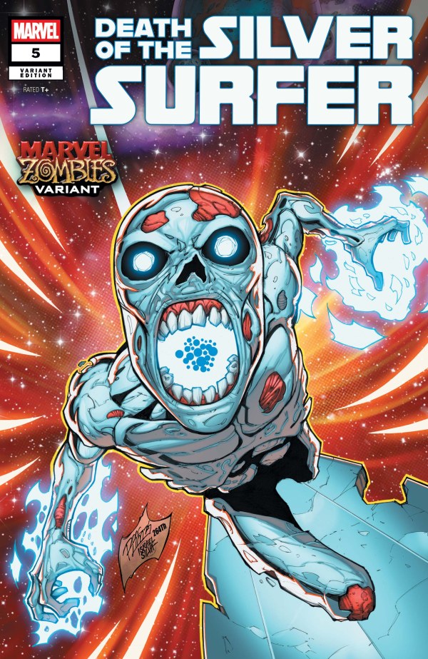 Death of the Silver Surfer #5 Ron Lim Marvel Zombies Variant