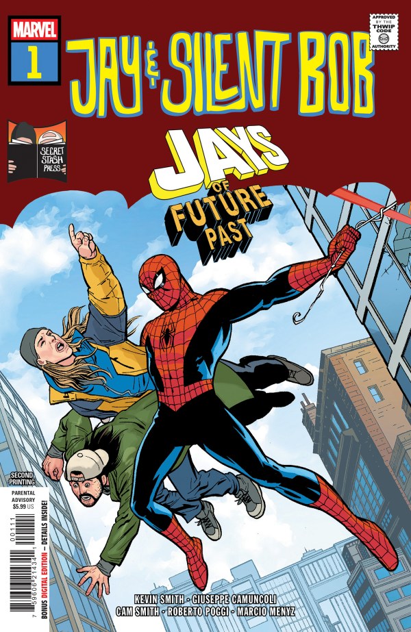 Jay & Silent Bob: Jays of Future Past #1 2nd Printing Giuseppe Camuncoli