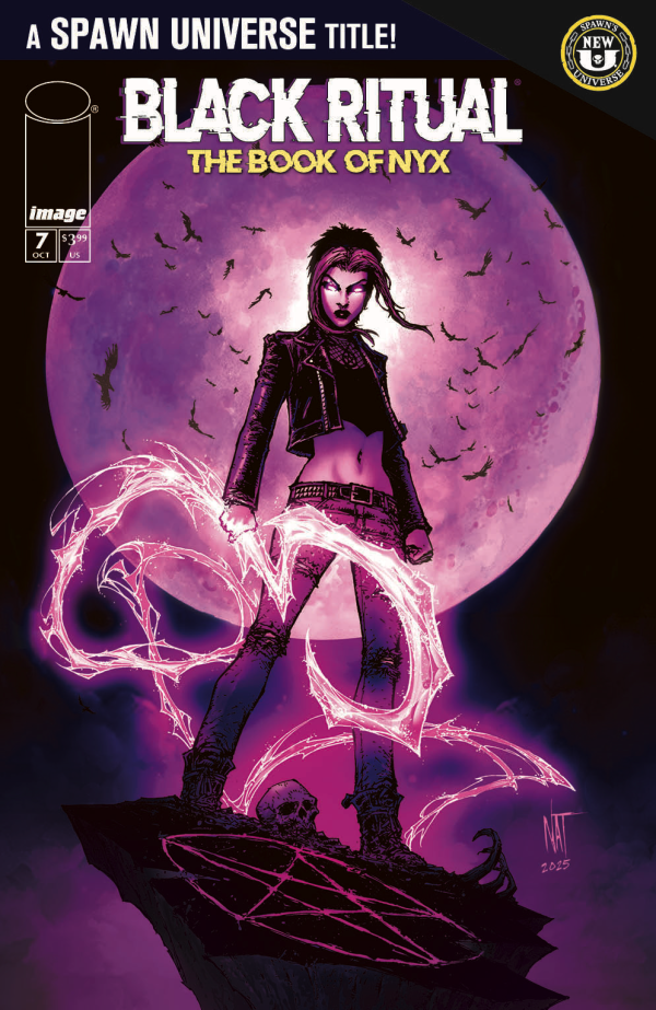 Black Ritual: The Book of Nyx #7 Cvr A by Nat Jones