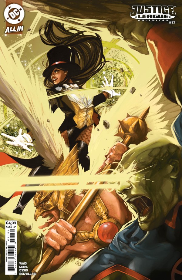 Justice League Unlimited #21 Cover E Don Aguillo Variant
