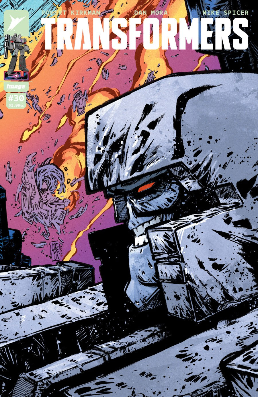 Transformers #30 Cover C Jorge Corona Connecting Variant
