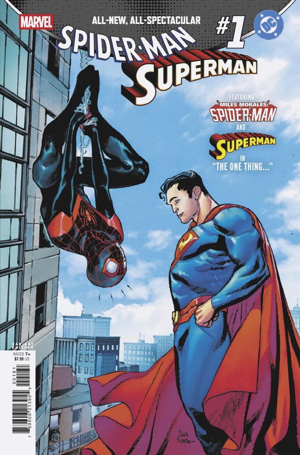MARVEL/DC: SPIDER-MAN/SUPERMAN #1 SARA PICHELLI VARIANT