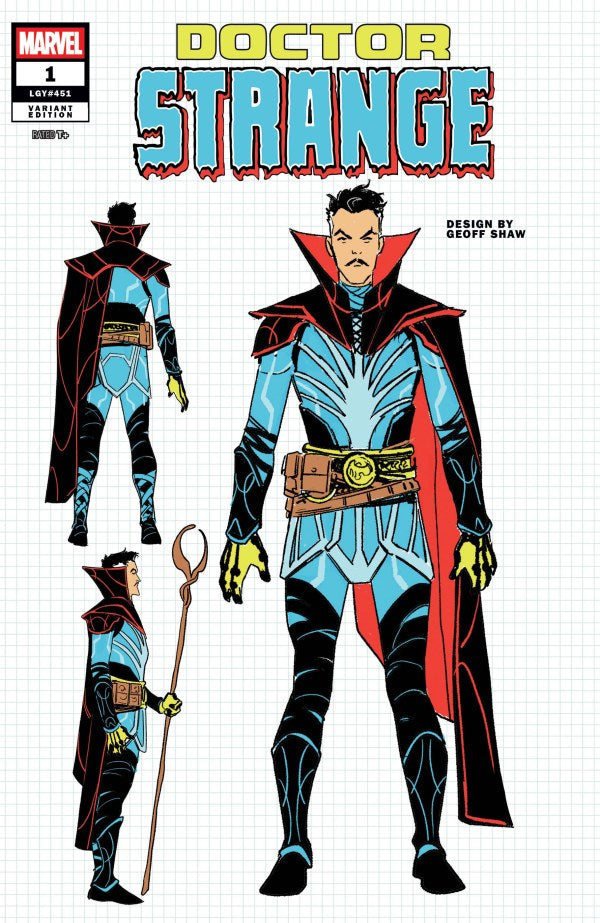 Doctor Strange #1 1:10 Geoff Shaw Design Variant