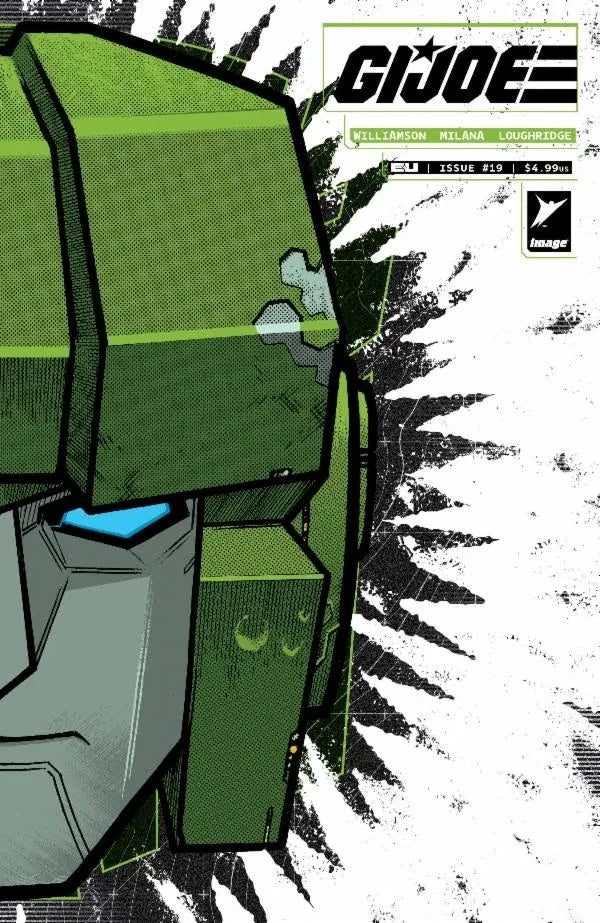 G.I. Joe #19 Cover G John Amor Wraparound Die-Cut Foil Variant