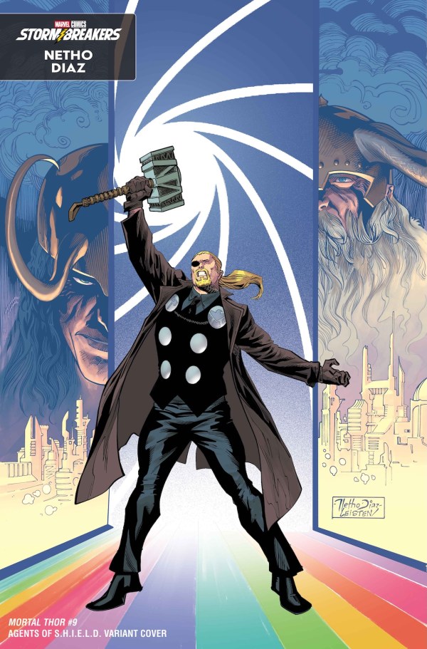 The Mortal Thor #9 Netho Diaz Agents of S.H.I.E.L.D. Variant