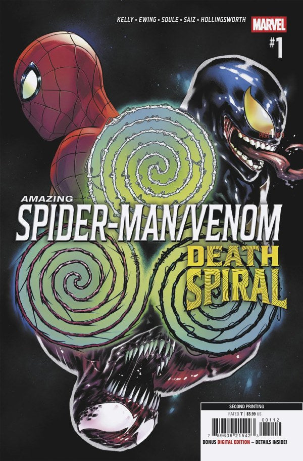 Amazing Spider-Man / Venom: Death Spiral #1 2nd Printing CAFU