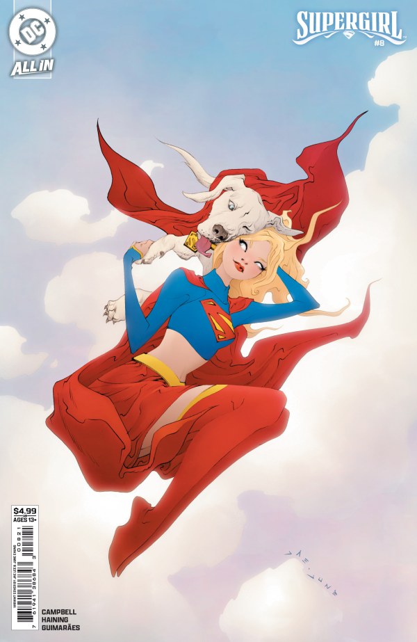 Supergirl #8 Cover B Jae Lee Variant