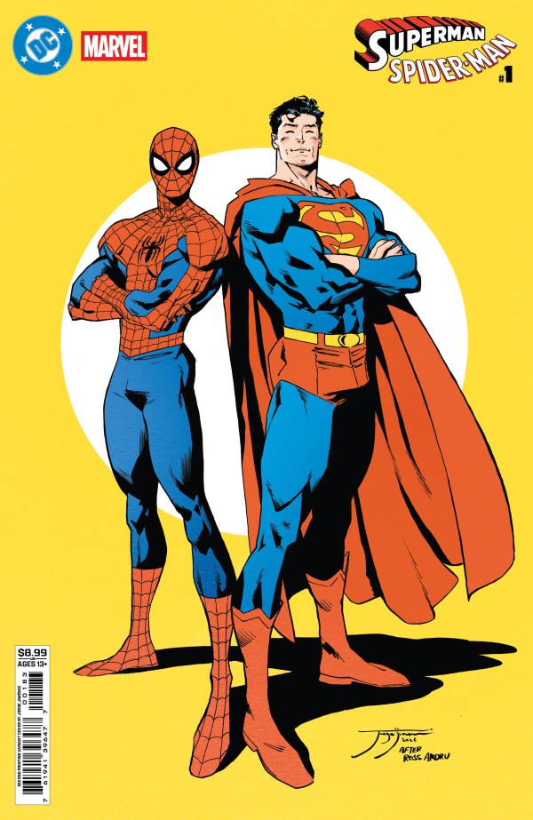 DC / Marvel: Superman / Spider-Man #1 2nd Printing Jorge Jiménez
