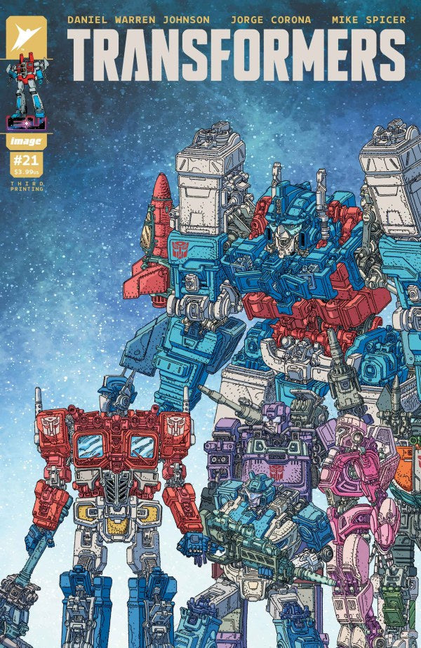 Transformers #21 3rd Printing Filya Bratukhin