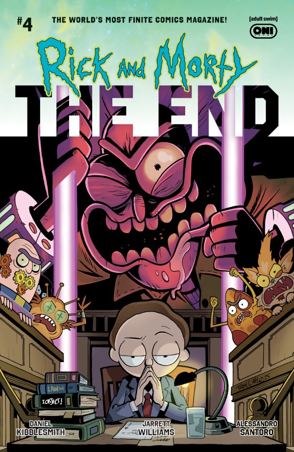 Rick and Morty: The End #4 Cover B Troy Little Variant