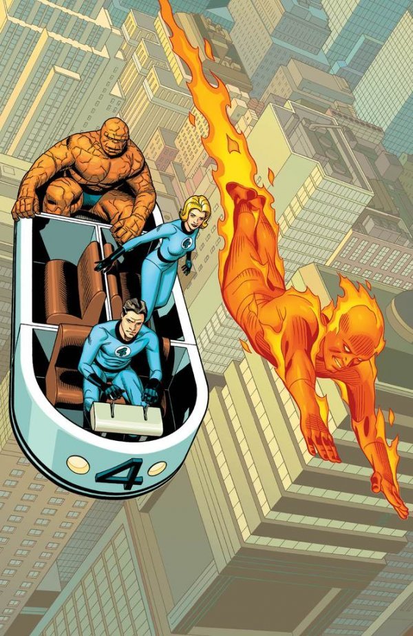 Fantastic Four #1 Unknown Comics Chris Sprouse Virgin Variant