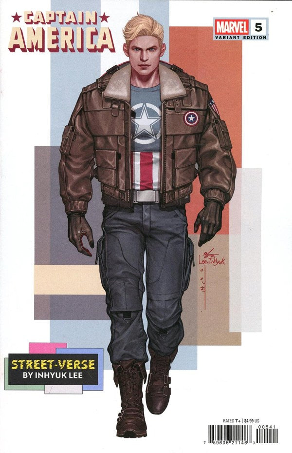 Captain America #5 InHyuk Lee Street-Verse Variant
