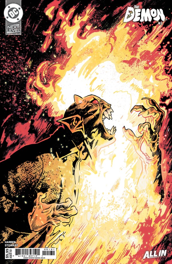 The Demon #1 Cover C Michael Walsh Variant