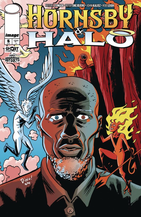 Hornsby & Halo #5 Cover C Dean Haspiel Variant