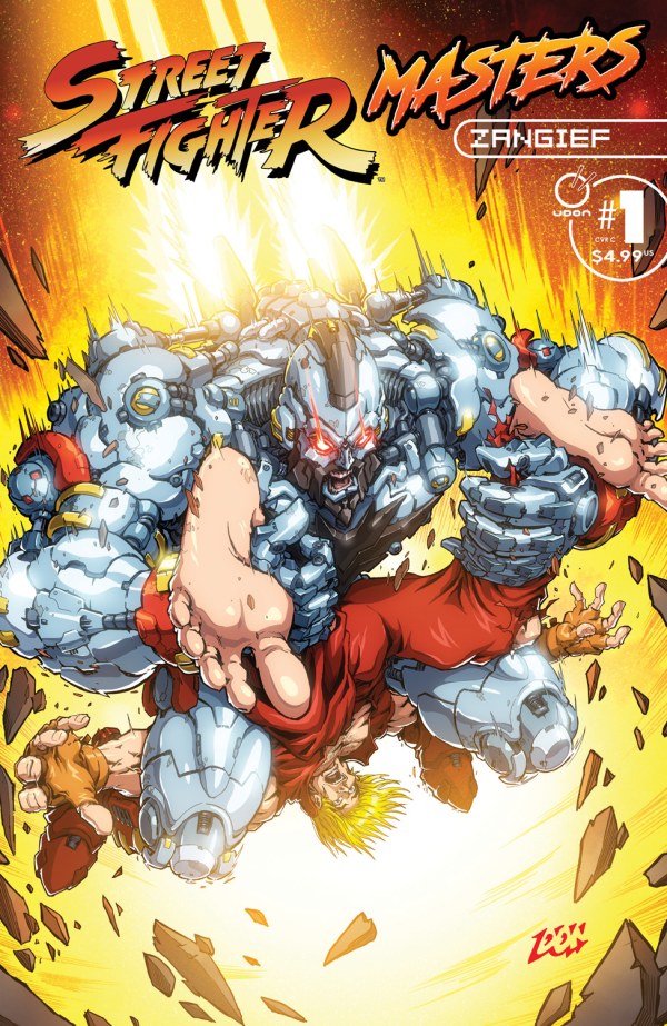 Street Fighter Masters: Zangief #1 Cover C 1:5 Don Figueroa Variant