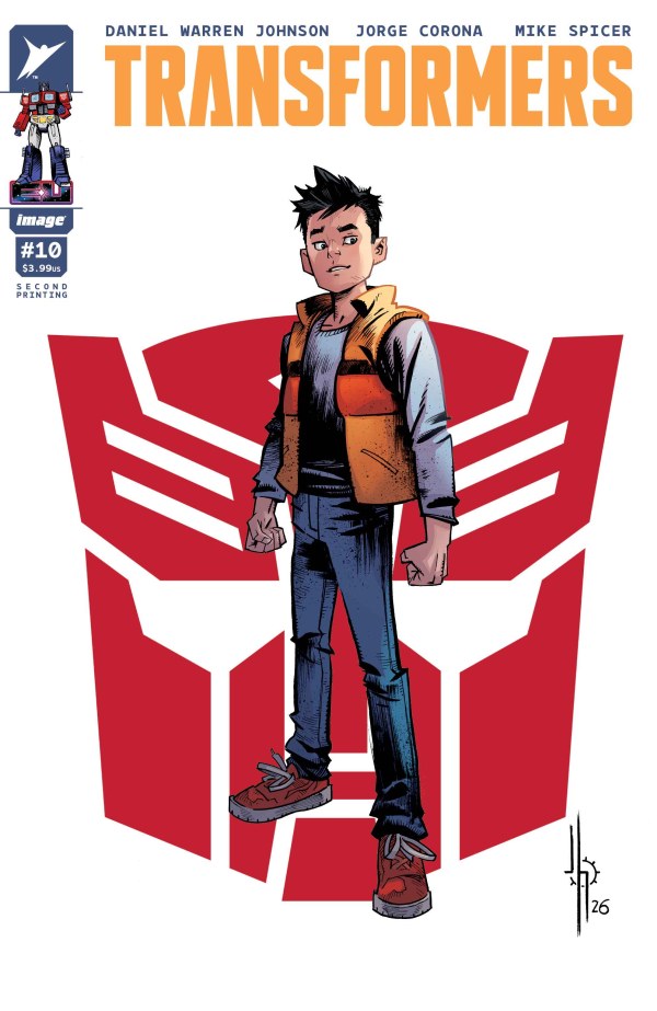 Transformers #10 2nd Printing Jason Howard