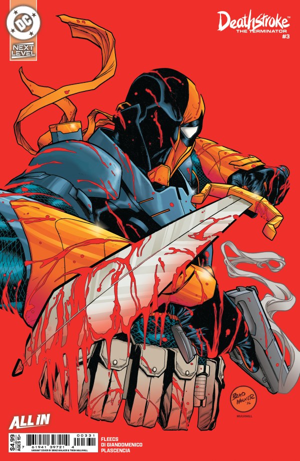 Deathstroke: The Terminator #3 Cover C Brad Walker Variant