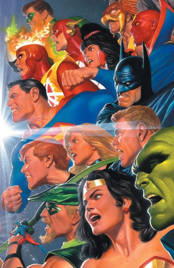 Avengers / JLA #4 Facsimile Edition 2026 Alex Ross Connecting Virgin Variant